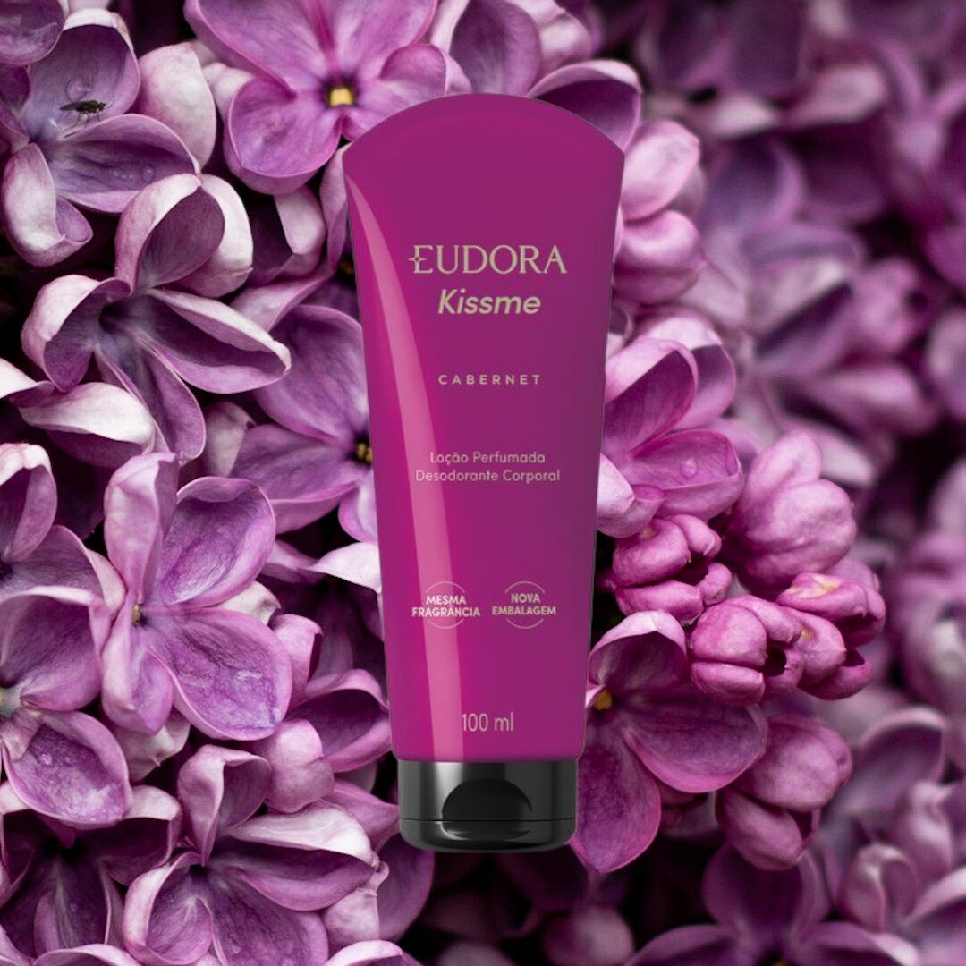 Loção Hidratante Perfumada – Eudora Kiss Me Cabernet - Imagem 2