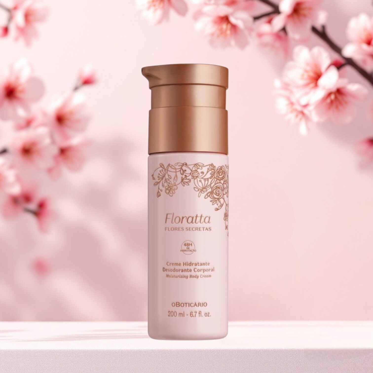Creme Hidratante Corporal – Floratta Flores Secretas O Boticário - Imagem 2