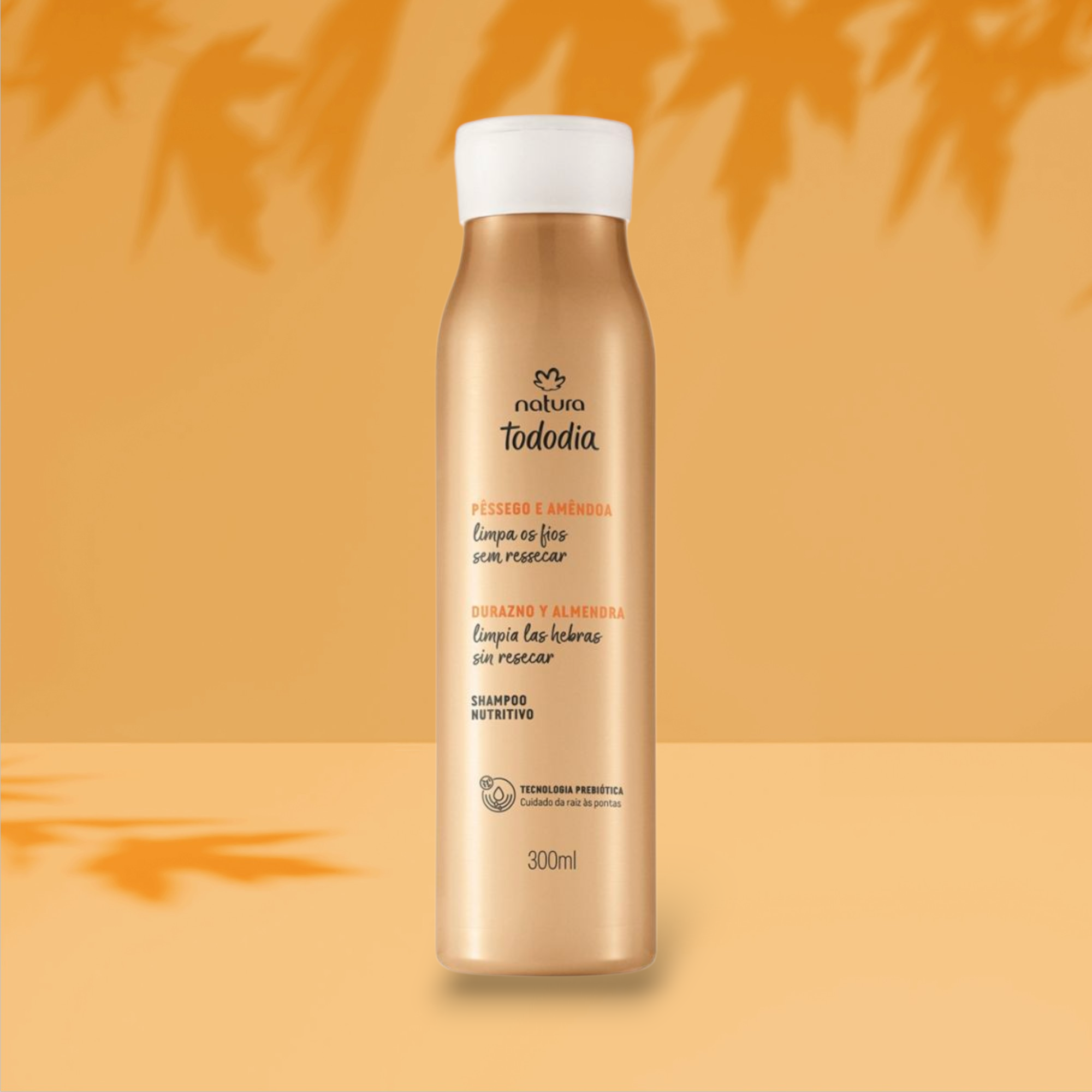Shampoo Nutritivo – Natura Tododia Pêssego & Amêndoa - Imagem 2