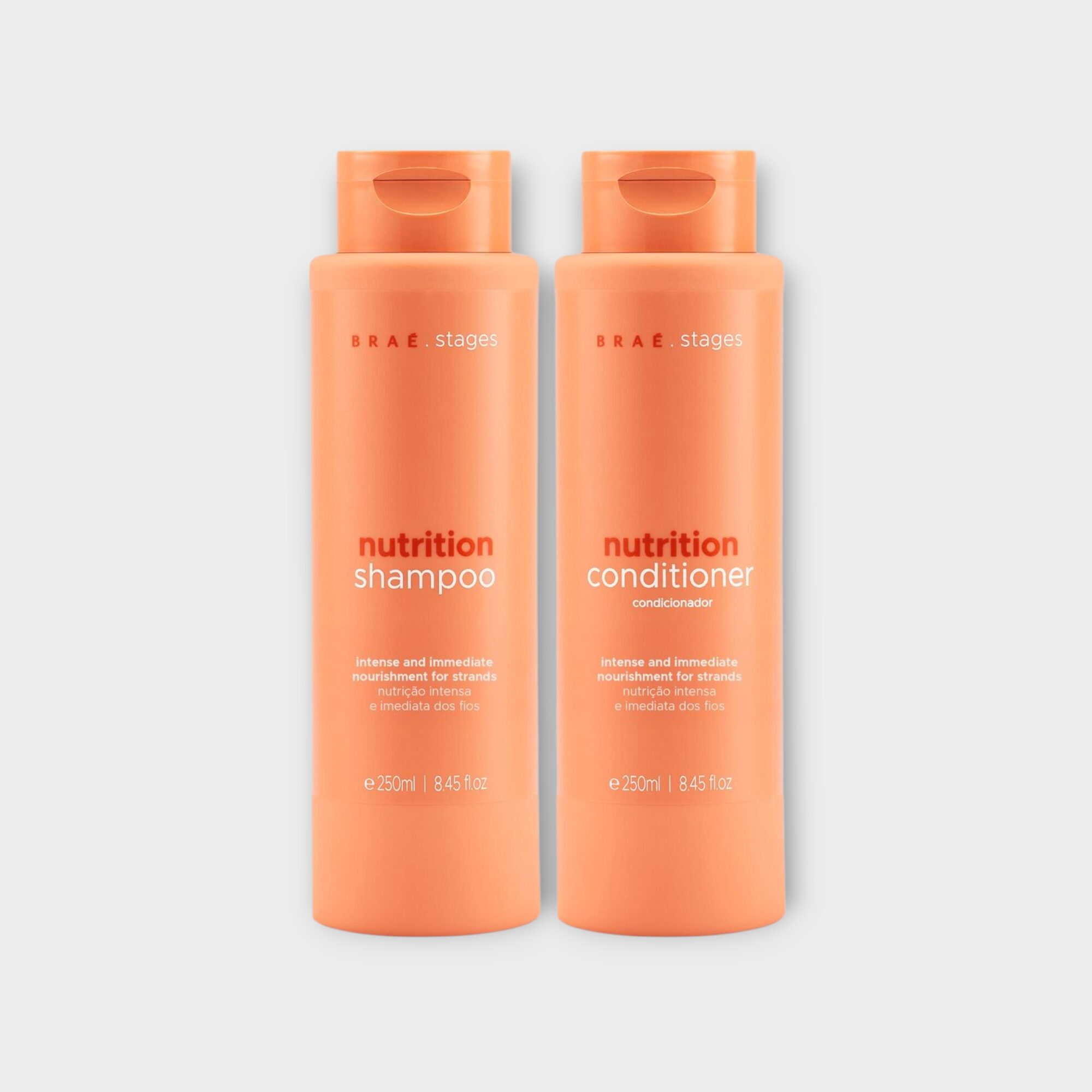 Kit Braé Stages Nutrition Shampoo + Condicionador
