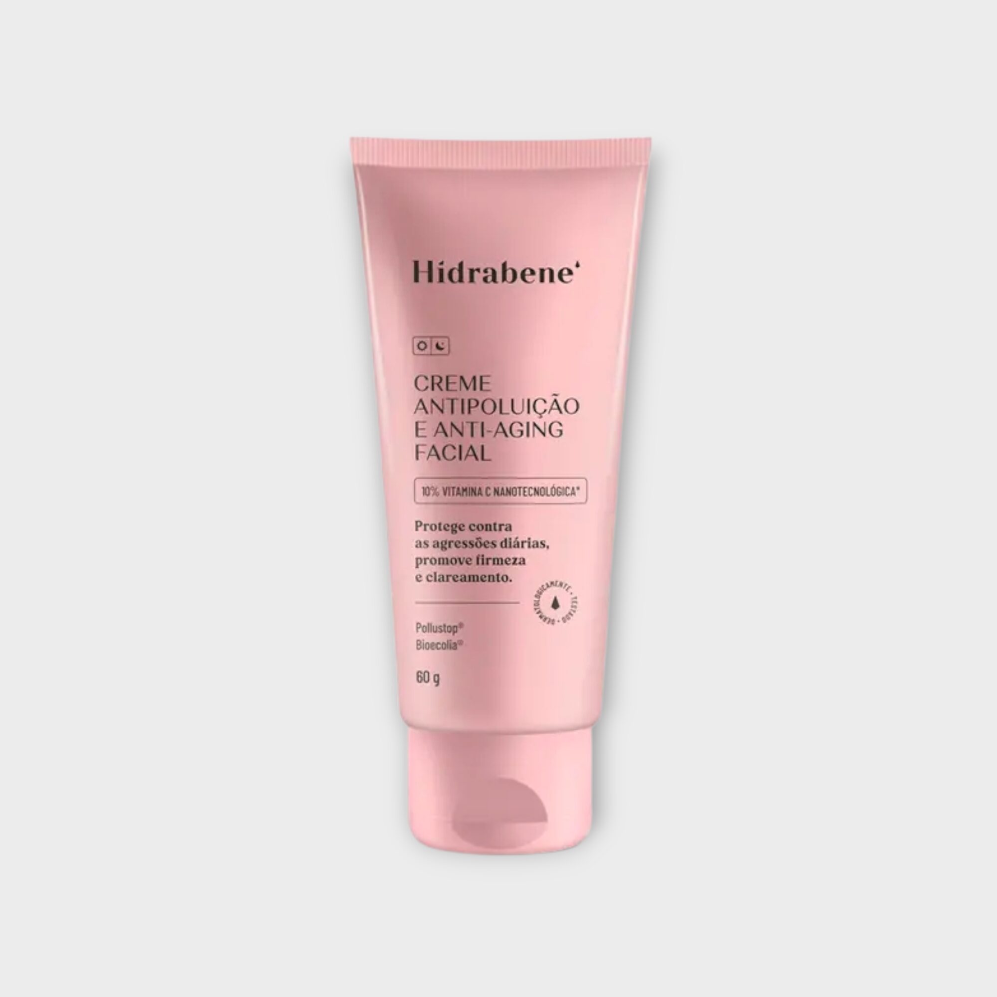 Creme Antipoluição e Anti-aging Facial Hidrabene