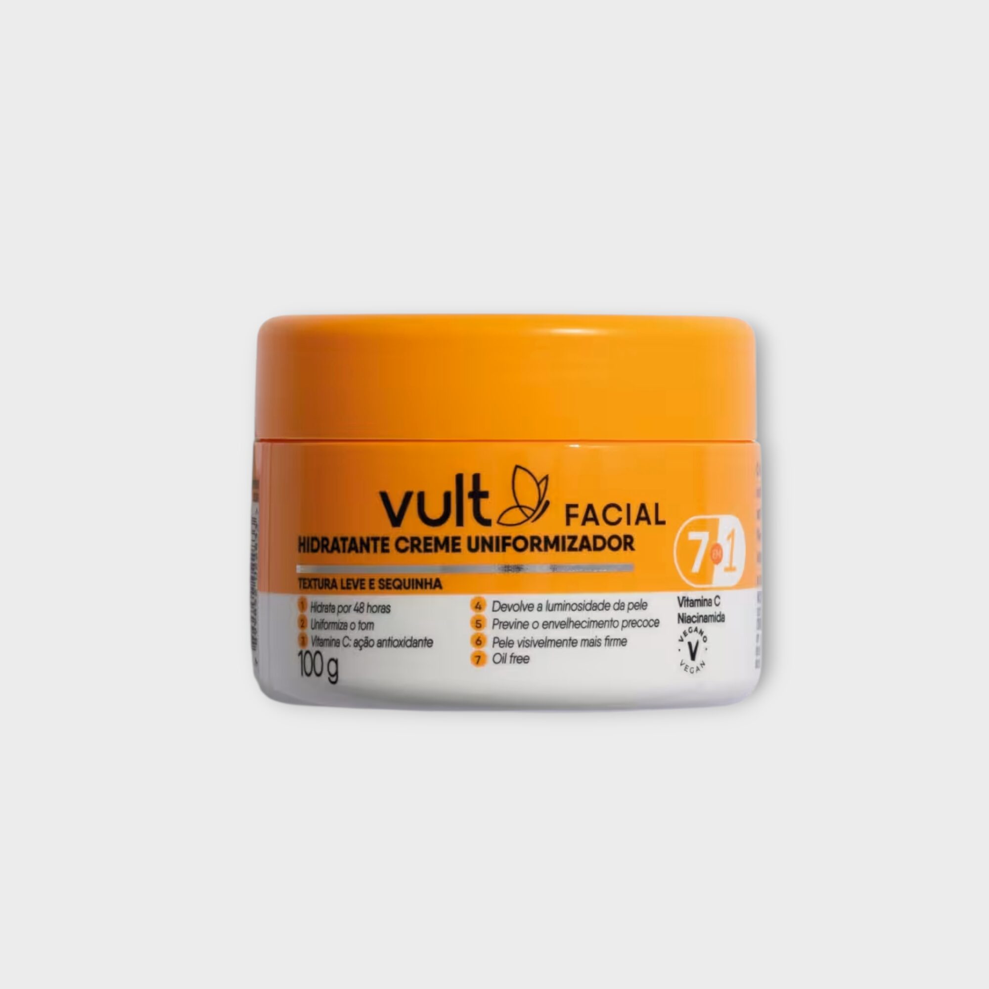 Hidratante Creme Uniformizador Facial 100g