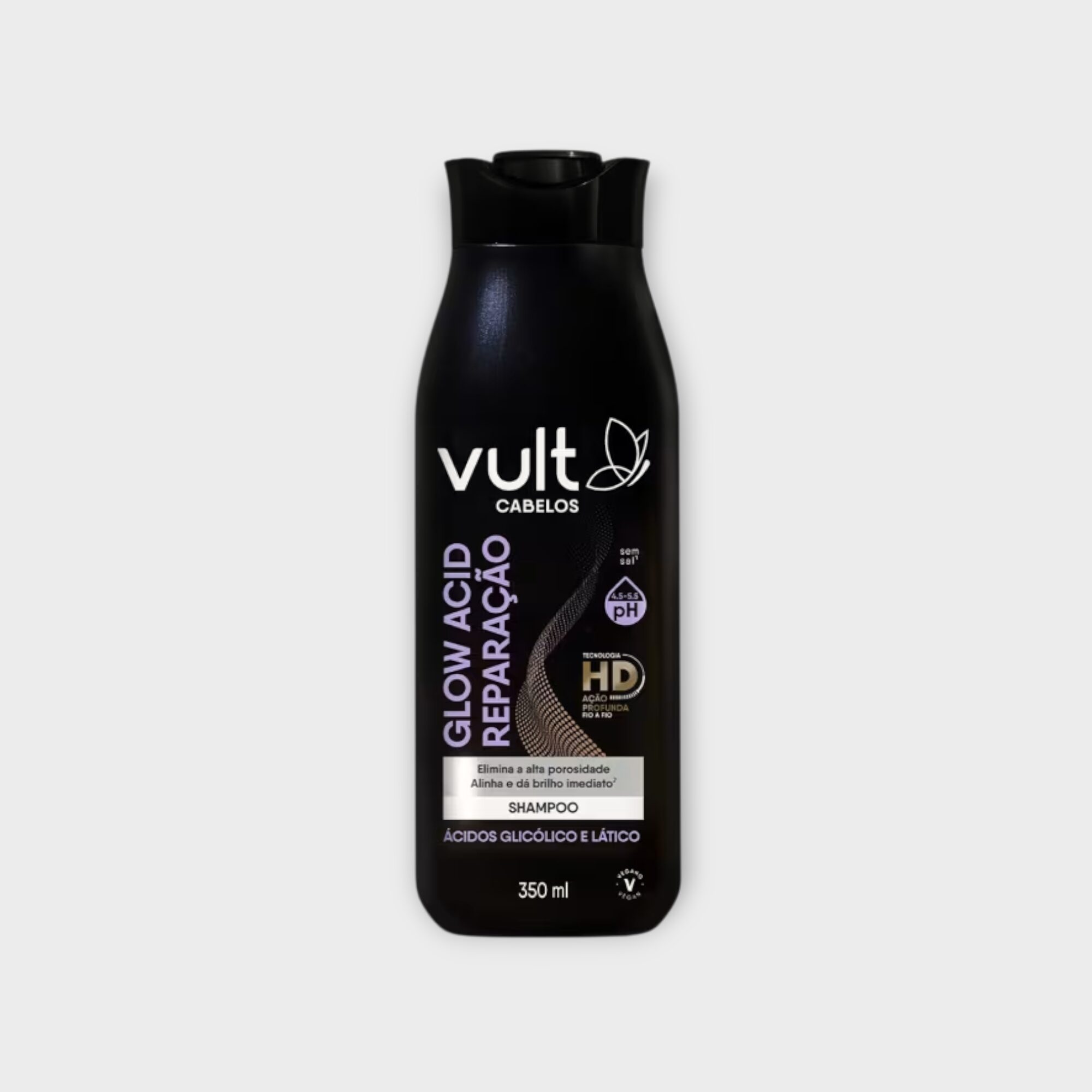 Shampoo Vult Glow Acid Reparação 350ml