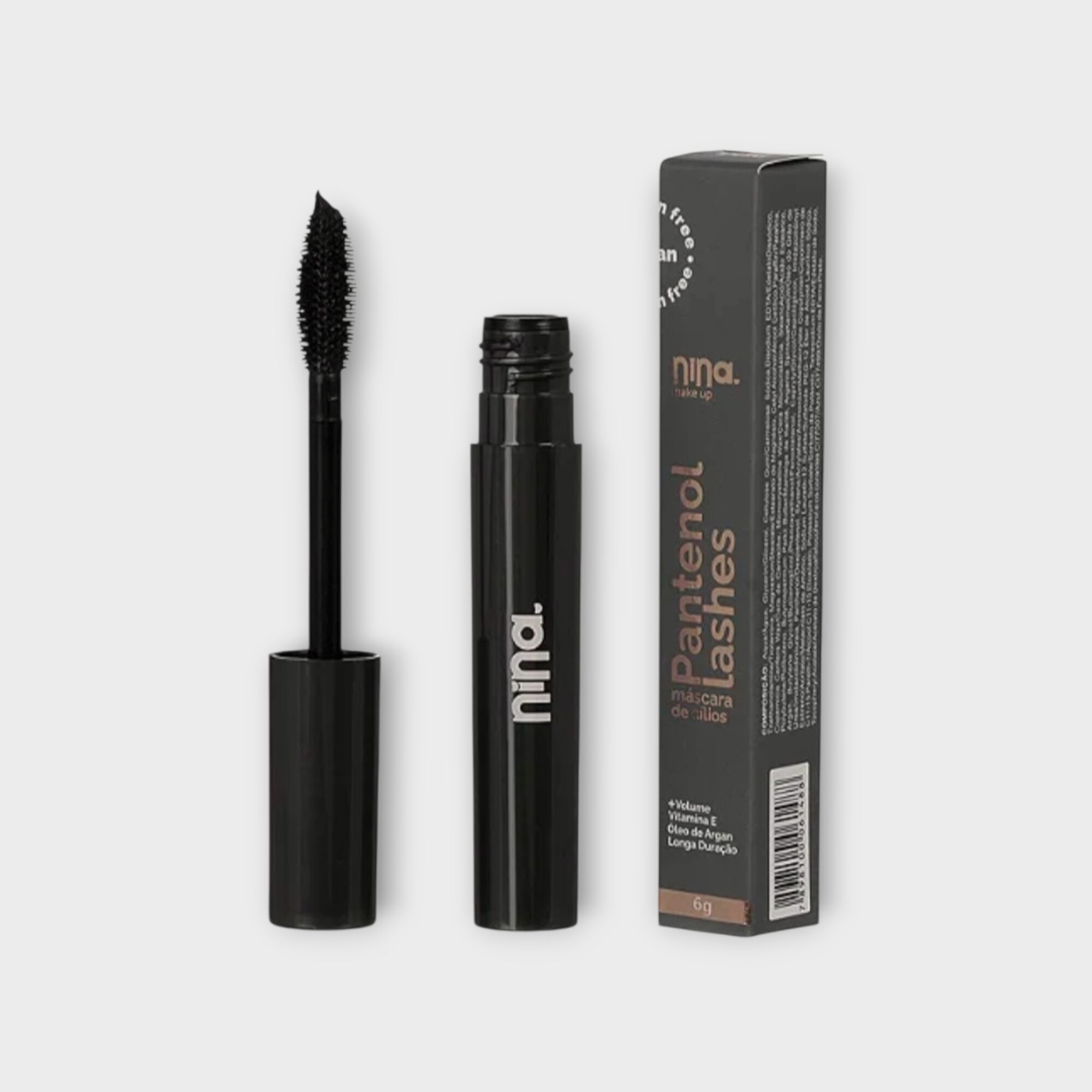 Máscara de Cilios Pantenol Lashes Volume - Nina Makeup