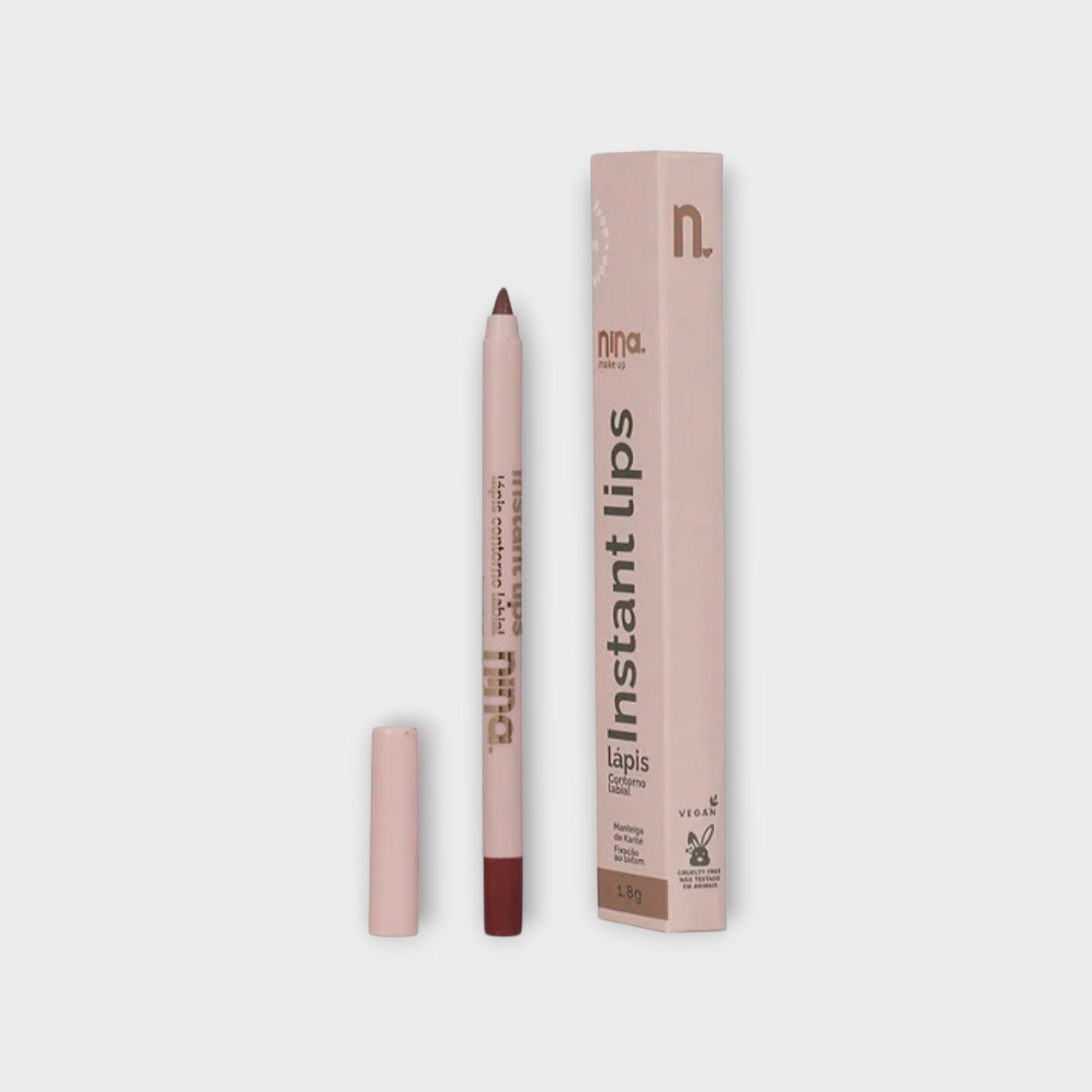Lápis para Contorno Labial Princípio – Nina Makeup - Imagem 2