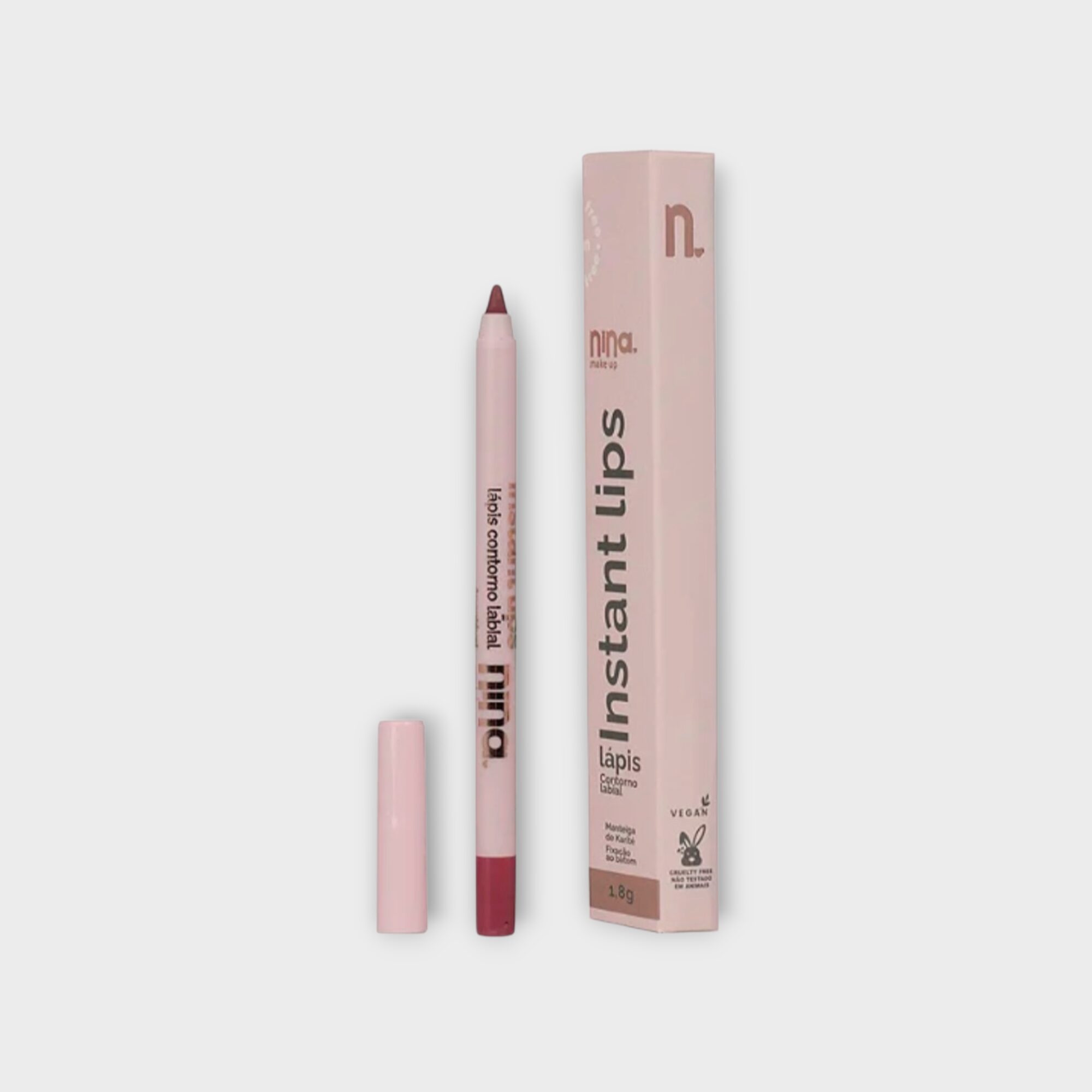 Lápis para Contorno Labial Essência – Nina Makeup - Imagem 2