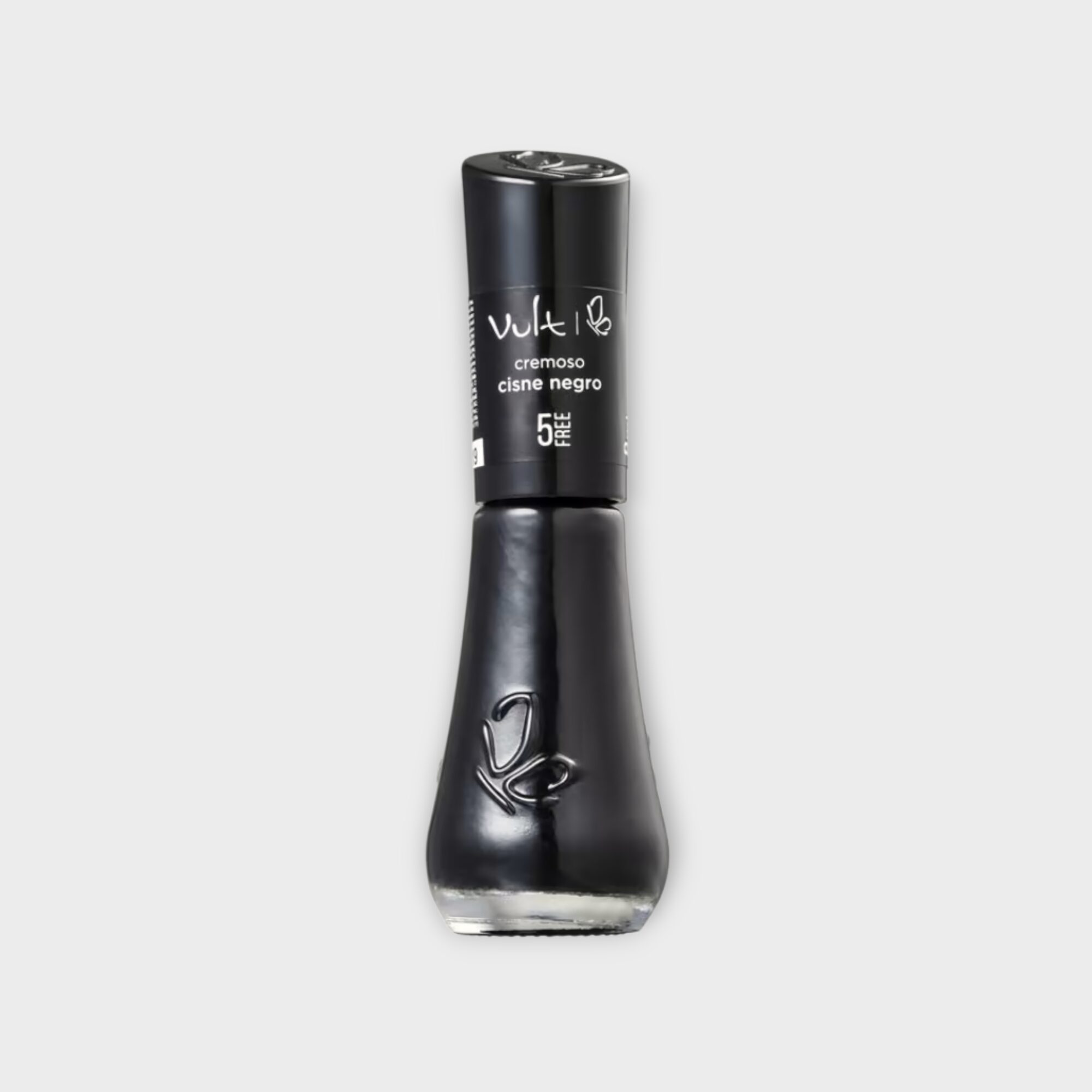 Esmalte Cremoso Preto Cisne Negro 5Free 8ml